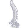 Realistischer Dildo KING COCK Clear 16,5 cm
