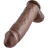 Dildo KING COCK mit Eiern 30,48 cm