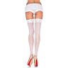 Weiße Eleganz Strümpfe