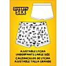 Boxers Diablo Picante Lustiger Penis Druck Größe Large