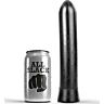 Dildo ALL BLACK 22 cm aus flexiblem Silikon
