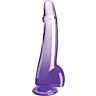 Dildo KING COCK - Clear 19 cm mit realistischem Design