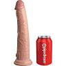 KING COCK Dildo 25.4 cm | Realistische Silikonstruktur