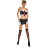 Sexy Sekretärin Kostüm Music Legs S/M