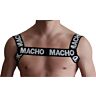 Harness Hombre MACHO DOPPELTES SCHWARZES GESCHIRR mit einstellbarem Design