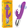 Vibrator Rabbit FUN FUNCTION COMBI DOUBLE TAPPING mit doppelter Stimulation