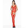 Leidenschaftliches rotes Bodystocking