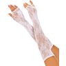 Fingerlose Guantes LEG AVENUE Floral Red
