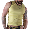 T-Shirt Macho Gelb - Sportlich S/M