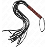 Peitsche BDSM KINK Mahagoni 53 cm mit personalisierbarem Design