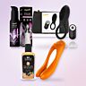 Premium-Set für Paare mit Vibrationsring und Fingervibrator