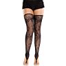 Medias ohne Füße Leg Avenue Floral Schwarz