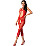 Bodystocking Passion Woman BS081 mit Schrittöffnung und Spitze