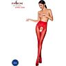 Strumpfhosen PASSION WOMAN GARTER & STOCK 006 mit dekorativem Slip