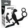 Analplug ADDICTED TOYS mit Doppelring und Vibration