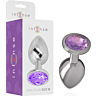 Analplug INTENSE mit Diamantjuwel – Größe M