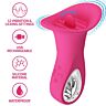 Vibrator Pretty Love Clyde mit Zungenvibration und 12 Funktionen