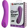 Vibrator Pretty Love DJ Dick mit brillierendem Ring