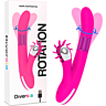 Vibrator Rabbit Diversia Bunny Rotation 24 cm mit Squeel-System