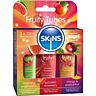 Gleitmittelset SKINS - Fruchtige Aromen für Intimität