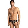 Slips ANAIS MEN POWER SLIP L mit Rosen- und Totenkopf-Muster