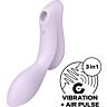 Saugvibrator SATISFYER Curvy Trinity 2 mit Air‑Pulse