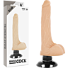 Realistischer Vibrator BASECOCK 2-1 mit flexiblem Schaft