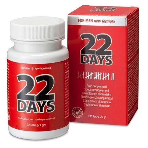 Kapseln COBECO 22 DAYS PENIS EXTENSION für mehr Männlichkeit
