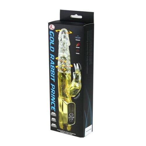 Vibrator BAILE Rabbit Gold Prince mit doppelter Rotation