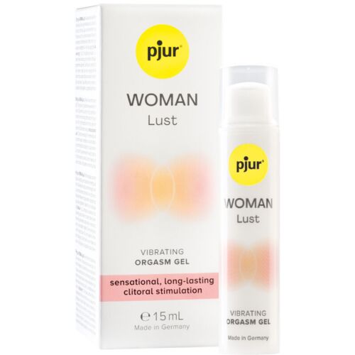 Vibrator Flüssig PJUR Woman Lust Gel 15 ml mit Kribbel-Effekt