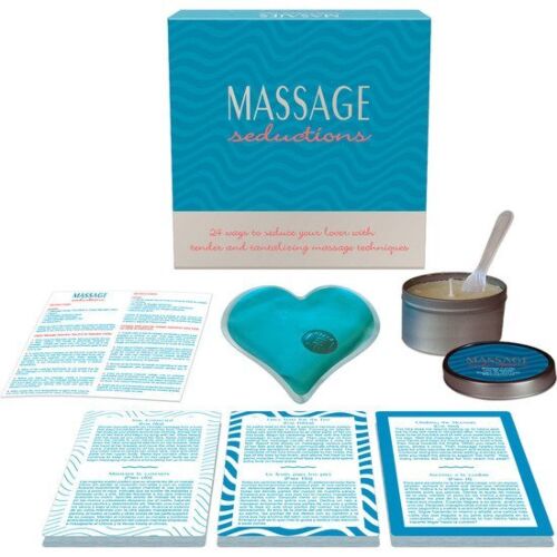 Massage Set Kheper Games Massage Seductions für verführerische Massagen