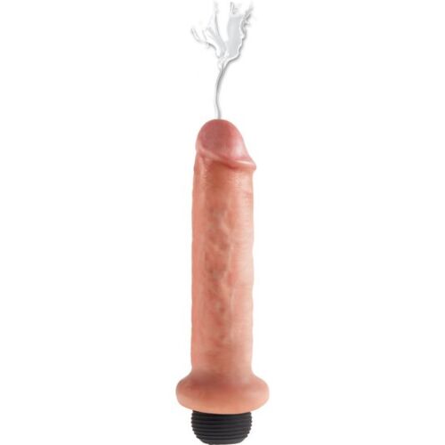 Dildo KING COCK 17.8 CM mit Ejakulationsfunktion