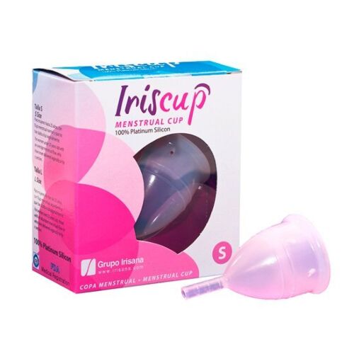 Copa Menstrual IRISCUP Klein mit gratis Sterilisatorbeutel