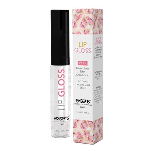 Lippenbalsam Exsens Hot Kiss Cold Effect Erdbeere 7ml mit Kälte-Wärme-Effekt