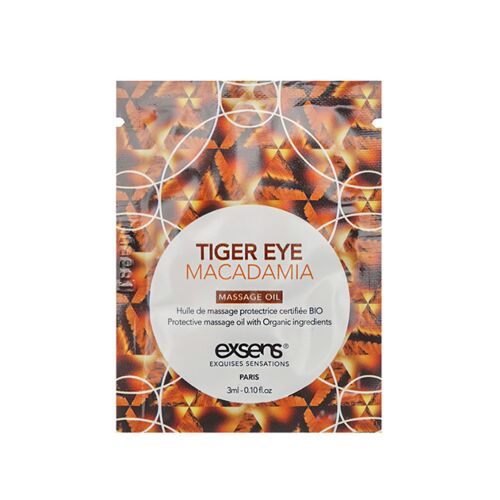 Exsens Tiger Eye Macadamia Massageöl 3 ml