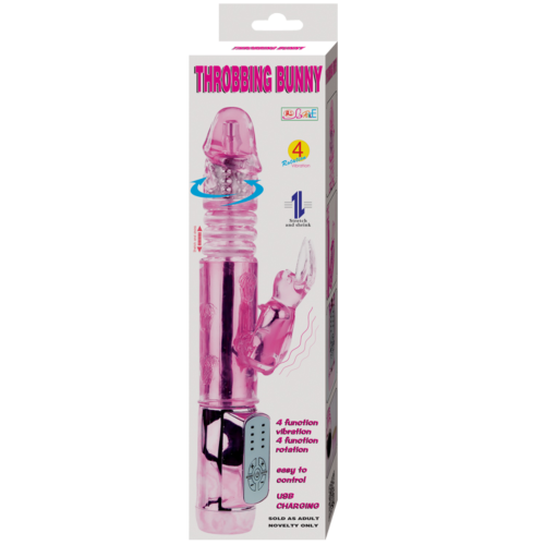 Rabbit Vibrator BAILE ROTATIONS Throbbing Butterfly mit doppelter Rotation