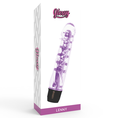 Vibrator GLOSSY Lenny mit ergonomischer Form und mehreren Geschwindigkeiten