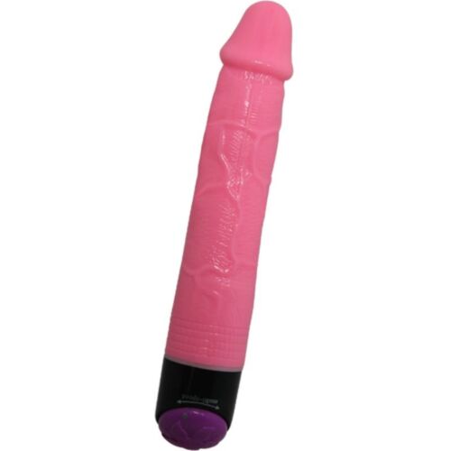 Vibrator BAILE Bunter Sex 23 cm mit realistischem Gefühl
