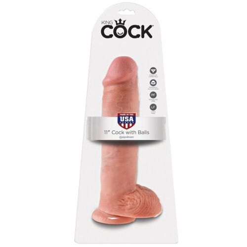 Dildo KING COCK 11 mit extrem realistischem Gefühl