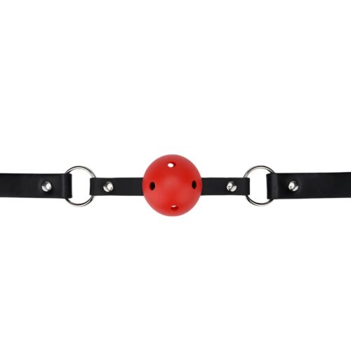 Bondage Bound to Play Atembare Ballknebel mit verstellbarem Riemen