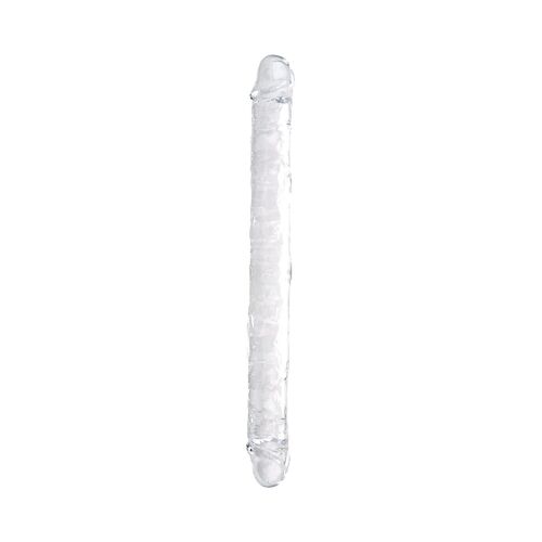 Doppelend-Dildo Loving Joy 18 Inch Transparent