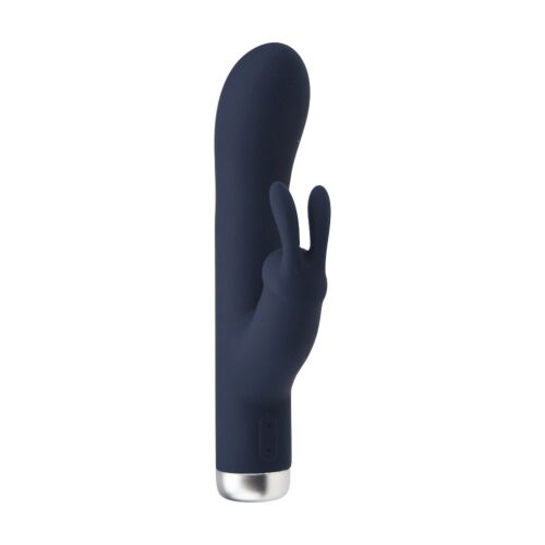 Rabbit Vibrator NAUTI Silicone mit gebogener Spitze