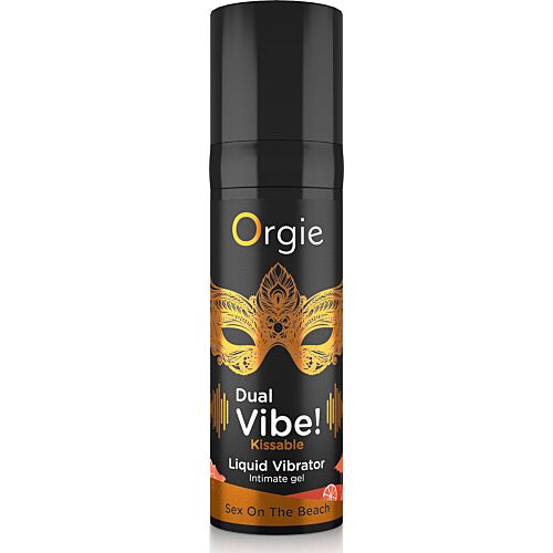 Dual Vibe Gel von Orgie – Besbarer Vibrator für Intimspiele