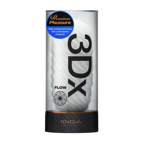 Masturbator Tenga 3DX Flow mit elastischem Design