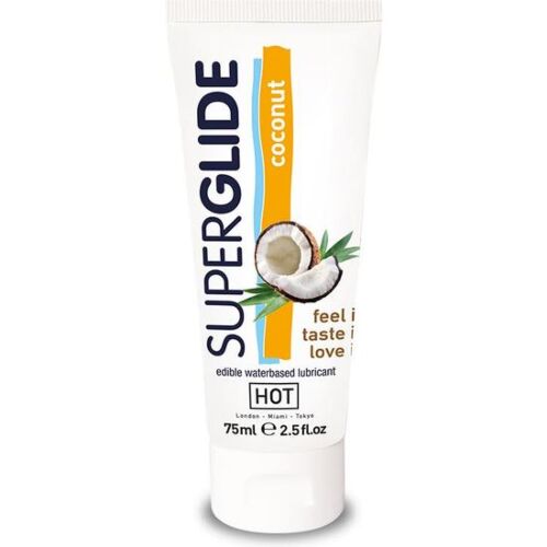 Gleitmittel HOT Superglide 75ml mit Kokosgeschmack