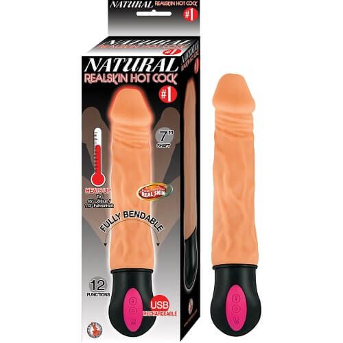 Dildo Nasstoys Realistic Warming 7 Zoll mit Heizfunktion