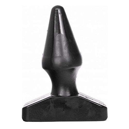 Analplug ALL BLACK 16 cm – kegelförmiger Plug
