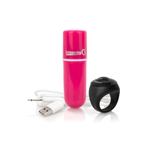 Mini-Bullet Screaming O Charged Vooom mit Fernbedienung