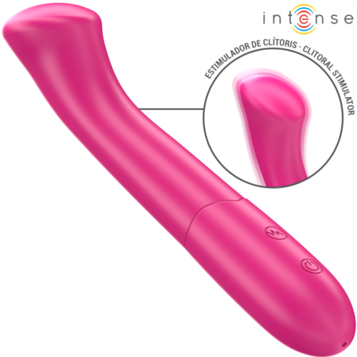 Vibrator INTENSE PATY 19 cm flexibel mit 10 Vibrationsmodi