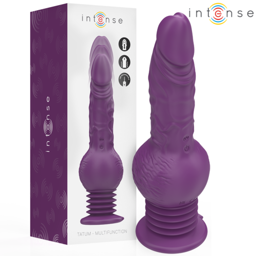 Vibrator INTENSE TATUM 24 cm mit Up & Down Funktion